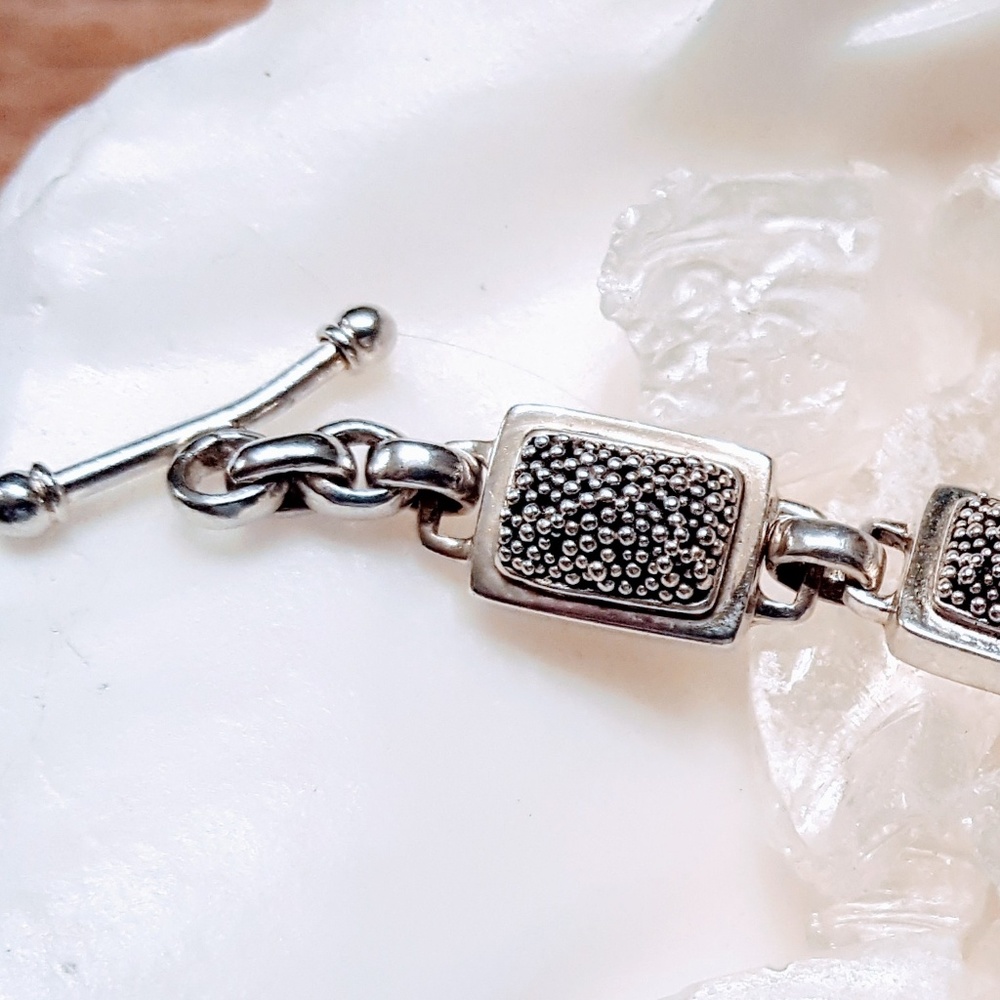 Beautiful Sterling Silver Bracelet! 💕 - Picture 5 of 7
